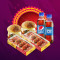 Pollo Darjeeling Pan Frito Momo 8 Piezas 2 Pollo Moburg 2 Pepsi Refrescante [250Ml Cada Uno]