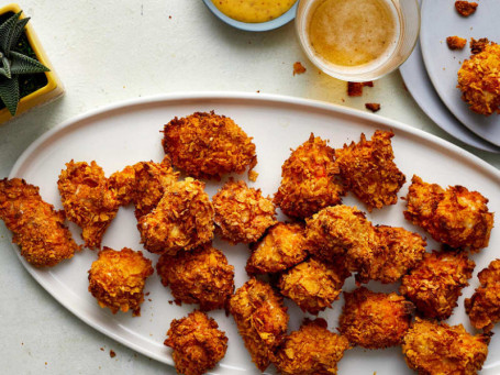 Popcorn Chicken With French Fry