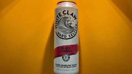 White Claw Black Cherry Hard Seltzer 24 Oz Can