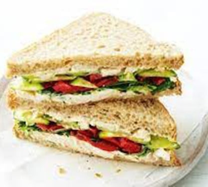 Veg Sandwich With Cucumber And Totato