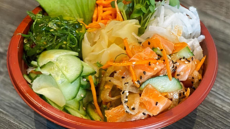 Salmon Poke Donburi