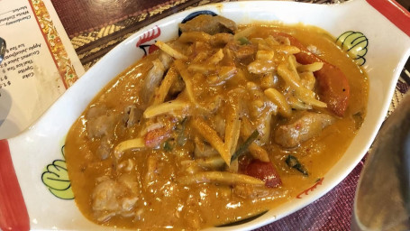 5. Red Curry Chicken