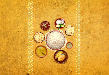 Small Egg Thali