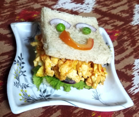 White Bread Scramble Egg Sandwich [1 Pc(2 Layer)