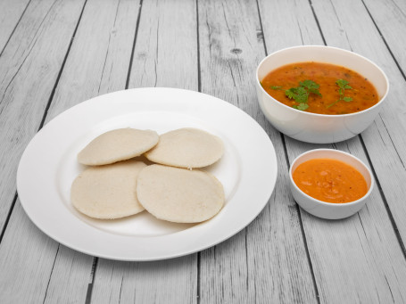 Idli Sambhar (4 Pcs)