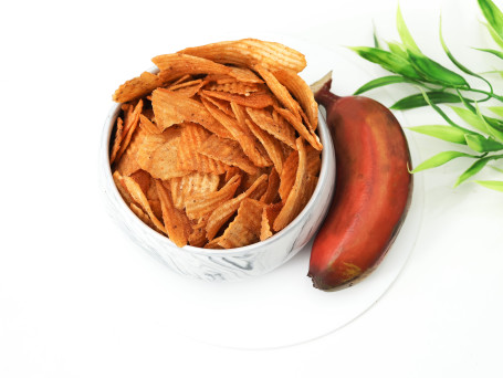 Chips De Tomate Y Plátano Rojo Ecológico 150Gm