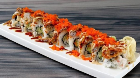 H14. Real Spider Roll (Real Crab Meat Inside)