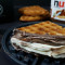Waffle With White And Nutella