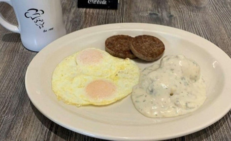 Three Biscuit Gravy Combo Oo