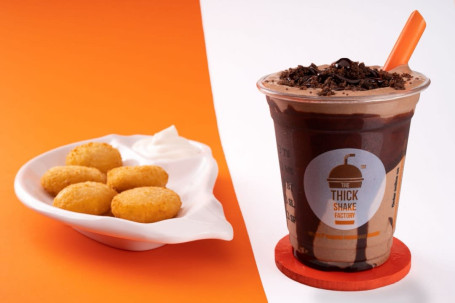 1 Chocolate Delight Thick Shake 1 Corn Cheese Nuggets