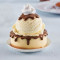 Helado De Vainilla Con Sundae De Cheesecake Untado Con Nutella