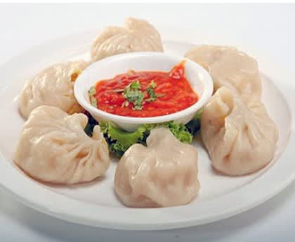 Veg Chilli Garlic Momos [10Pieces]