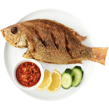 Ikan Kakap Goreng Kering