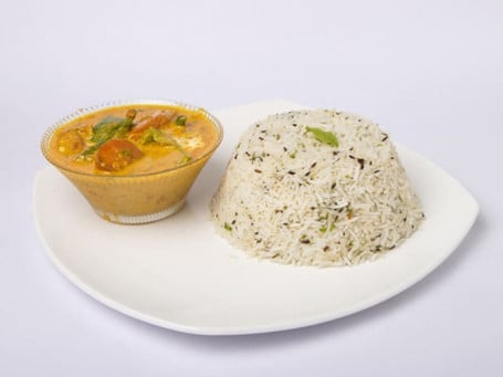 Jeera Rice &Vegetable Curry