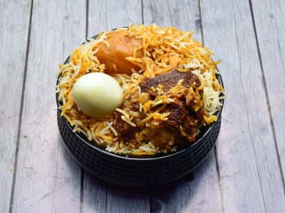 Mutton Biryani (1 Pc Mutton 1 Pc Aloo)