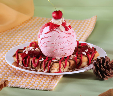 Waffle Exclusivo De Fresa Merry Berry