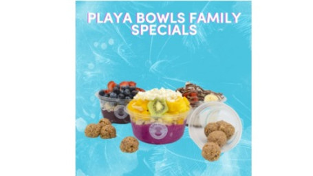 3 Bowls 3 Packs Playa Protein Bites (Free Activity Book Included)