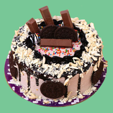 Cashew Kitkat Oreo Dream Drip Cake