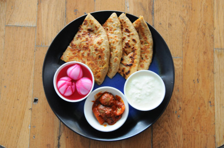 Soya Kheema Paratha