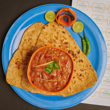 Rajma Masala With Tawa Parathas