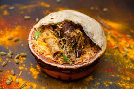 Mutton Handi Biryani [Half]