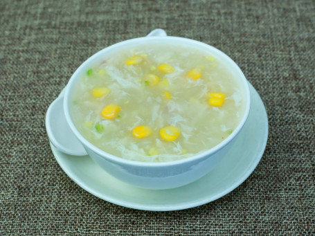 Chicken Corn Soup (5 Mins)