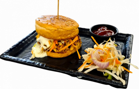 Cheese Chicken Shawarma Burger