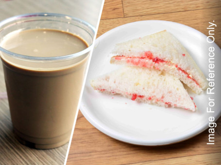 Jam Butter Sandwich Cold Coffee