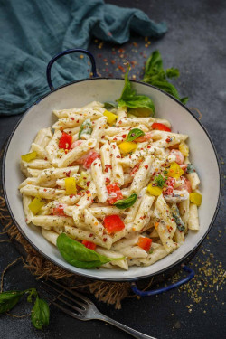 Pasta Con Salsa Blanca