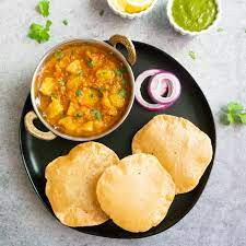 Poori Bhaji (4 Piezas)