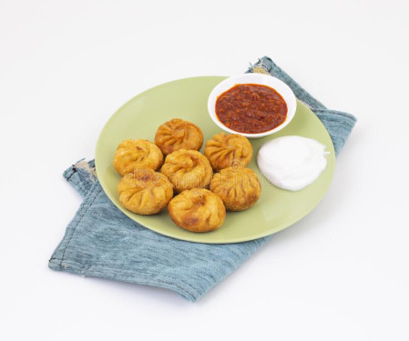 Momos Fritos Con Verduras (10 Piezas)