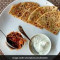 Stuffed Parantha With Curd