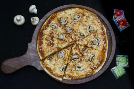 Mushroom Pizza 10 Inch