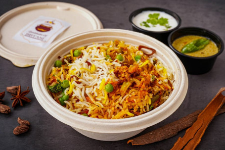 Hyderabadi Veg Biryani Bowl