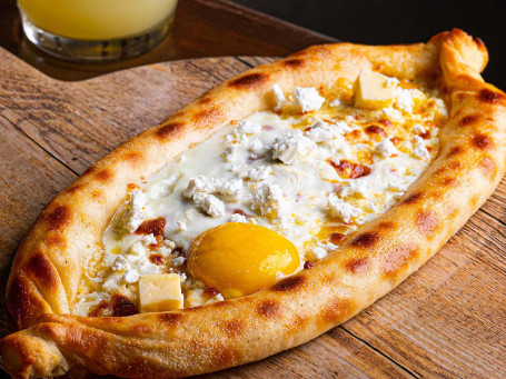 Egg, Butter Feta Khachapuri