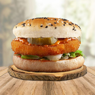 Hamburguesa Krunchy Peri Peri Paneer