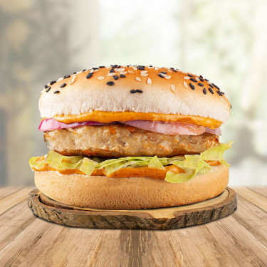 Hamburguesa De Pollo Afgana