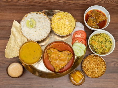 Katla Kaalia Maharaja Thali