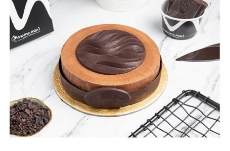 Pastel de mousse de chocolate belga [1lb,450gm]