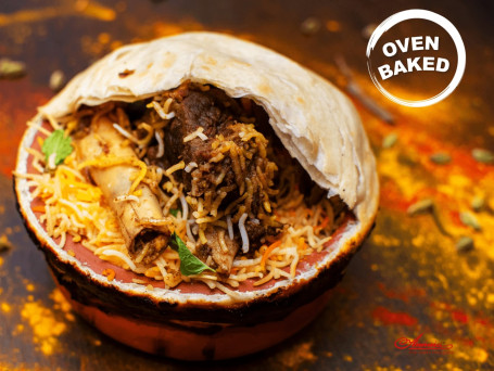 Mutton Dum Handi Biryani (4Pcs) Serves 2