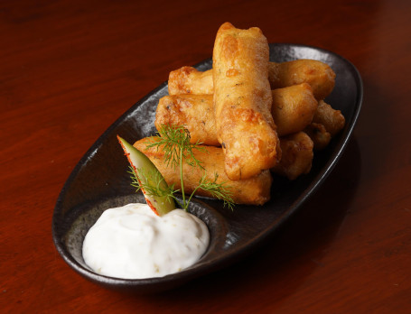 Beer Batter Fried Fish, Citrus Zest, Lemon Tartare