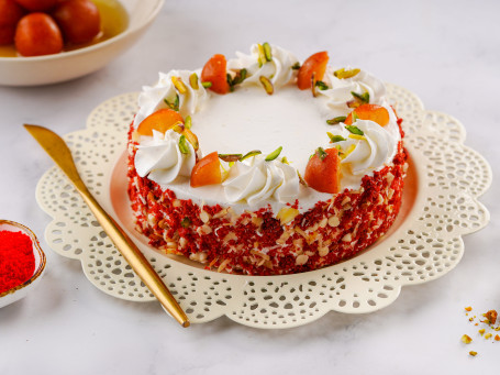 Torta De Terciopelo Rojo Gulab Jamun