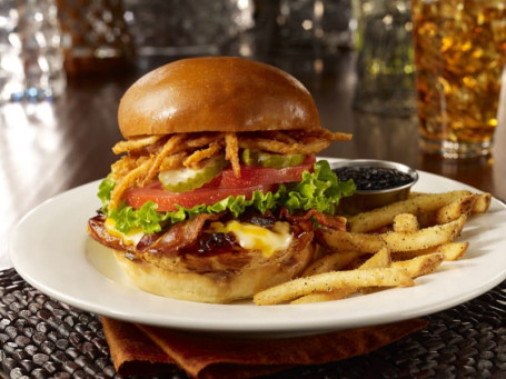 Fridays Signature Whisky Glazed Chicken Burger