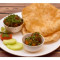Chhole Batora (served With Chhole [2 Pieces] Aloo Sabji Salad)