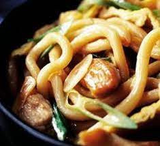 Chicken Noodles In Black Bean Sauce