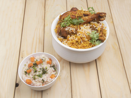 Chicken Dum Biryani (With Bone)