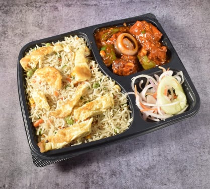 Egg Fried Rice Chicken Chilli (4 Pc)