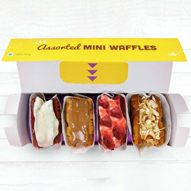 Mini Waffle Caja De 4 Surtidos