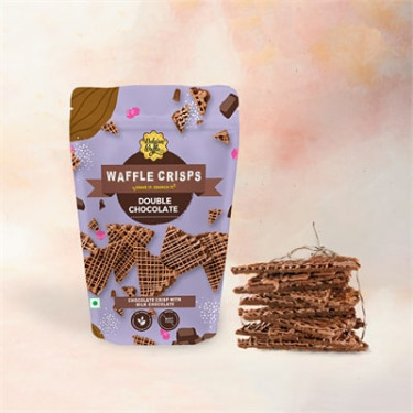 Waffle Crisps Sabor Doble Chocolate