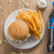 Veg Burger Fries Meal (1 Veg Burger French Fries Soft Drink (250 Ml .